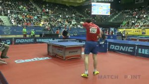 Kirill Skachkov - Panagiotis Gionis. European Table Tennis Championships-2013