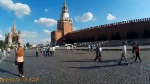 Красная площадь,танцы,смена караула