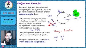 Kütle Çekimi -2 | Kurtulma Enerjisi, Bağlanma Enerjisi | PDF | AYT Fizik #2022