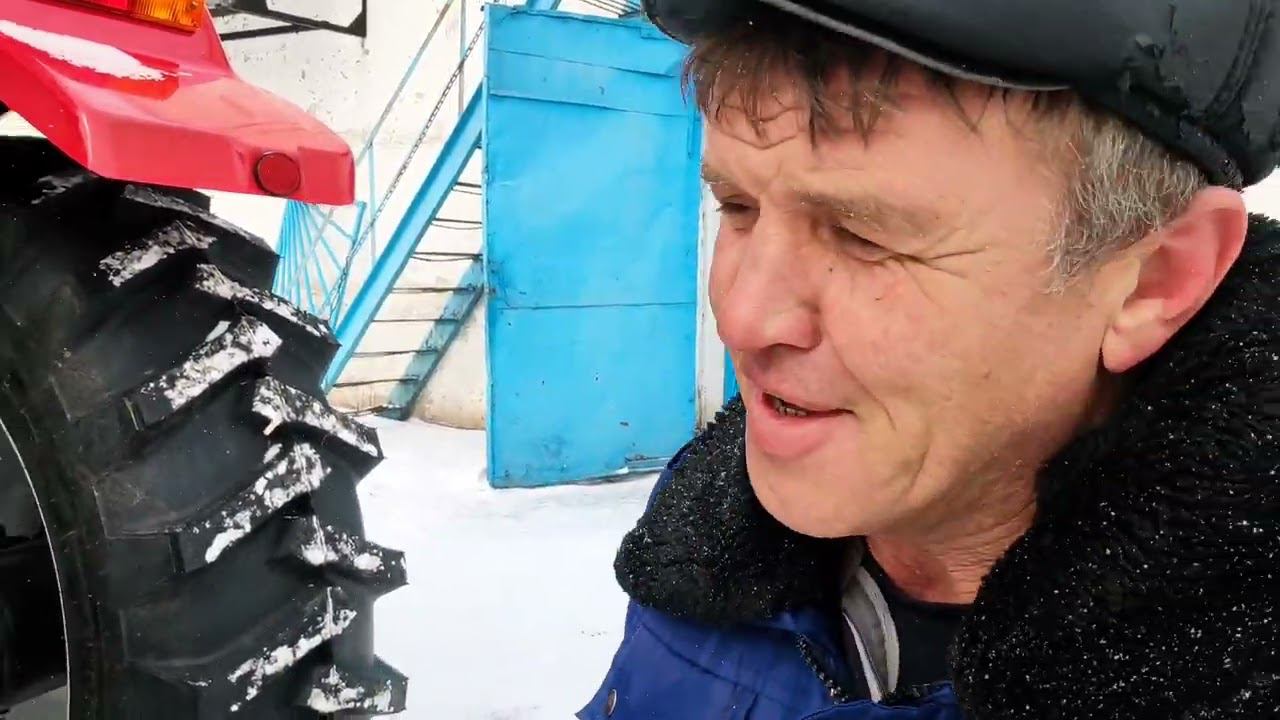 Китайский трактор спешит на помощь. Новая отгрузка YTO 1304 смотреть онлайн