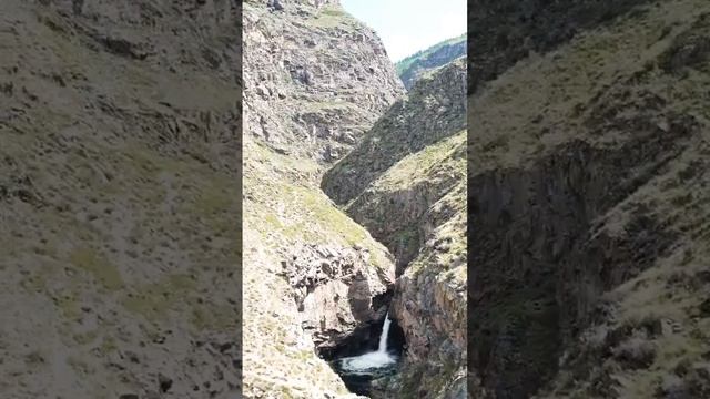 Водопад Куркуре,  Долина реки Чулышман,  Республика Алтай