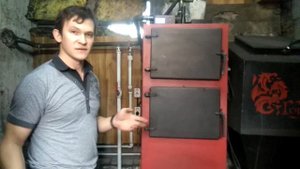 Автоматический котёл длительного горения «Горыныч».