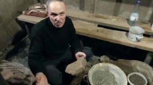 Как сделать слив в бане//Подготовка основания