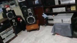 SANSUI SP-V100 demo11 to Technics SU-V6X amplifier