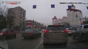 Опасный дрифт посреди Санкт-Петербурга