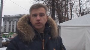 Гирлянды на деревьях