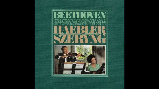 Beethoven Sonata for Piano & Violin No. 2 Haebler & Szeryng (1980/2018) смотреть онлайн