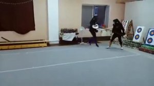 Тренировки по фехтованию. Международная Академия Фехтовальных искусств.