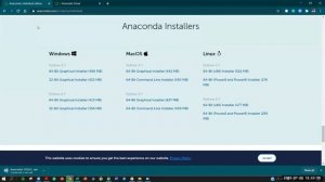 AI and Machine learning installation of Anaconda IDE for Python