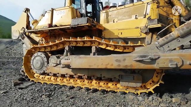 РАБОТА НА СЕВЕРЕ, КОЛЫМА. РЕМОНТ KOMATSUD475