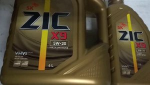 Масло zic 5/30 x9