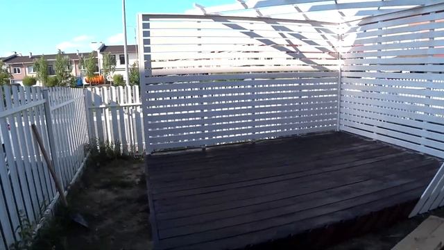 Пергола - беседка. Серия 8. ЗАКОНЧИЛИ. Итоги. Стоимость. смотреть онлайн