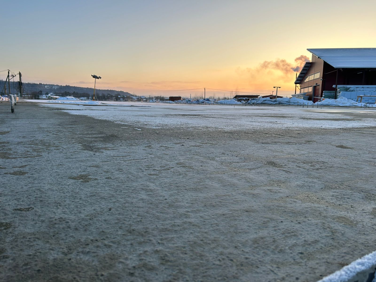 Строительство нового цеха на производстве NODWERK