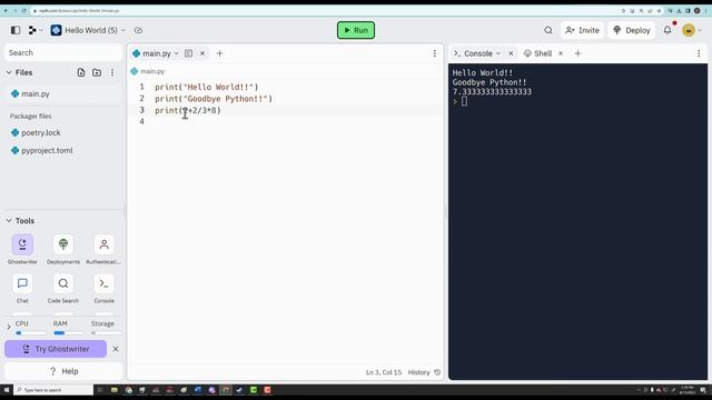 In Incredibly Simple Into to Replit and Python смотреть онлайн
