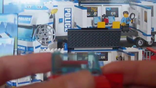 Lego City Police Mobile Police Unit Set 7288 Review