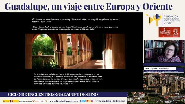 Webinario ‘Guadalupe, un viaje entre Europa y Oriente’ смотреть онлайн