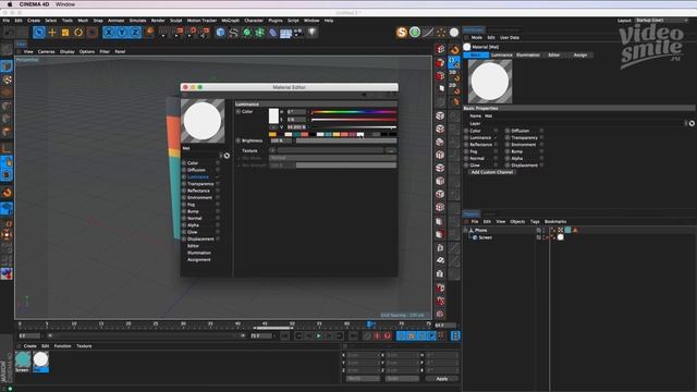 Стильная флэт-анимация телефона в Cinema 4D и After Effects смотреть онлайн