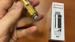 Воздухоотводчик поплавковый 1/2 нар. с запорным клапаном, Flexvent Flamco 89000