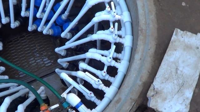 Геотермальный тепловой насос заправляем коллектор теплоносителем