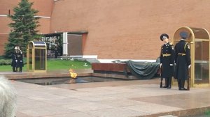 Смена караула у вечного огня (
Change of guard at the eternal fire in Alexander Garden) 28.05.2017