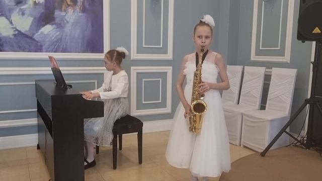 М.Шмитц Принцесса танцует вальс. исп. Серёгина Ксения и Костикова Алиса. ДМХШ 1 г.о.Самара смотреть онлайн