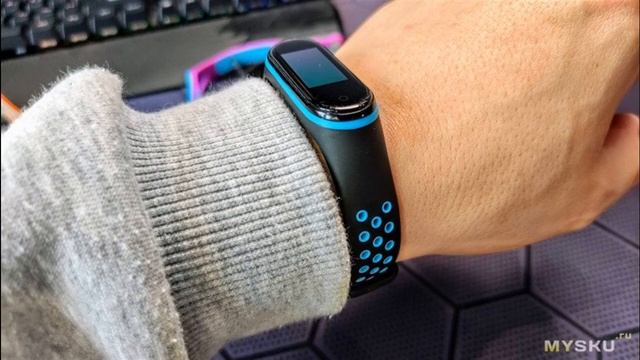 Хорошие силиконовые ремешки для MiBand 3,4,5 за недорого | #Обзор