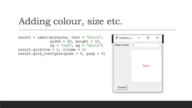 TKINTER 3 improve the interface смотреть онлайн