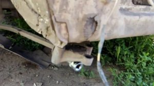 Оторвало краб на ВАЗ-09