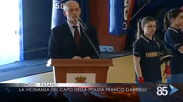 IL CAPO DELLA POLIZIA FRANCO GABRIELLI A BRINDISI E FASANO 24 04 2018 смотреть онлайн