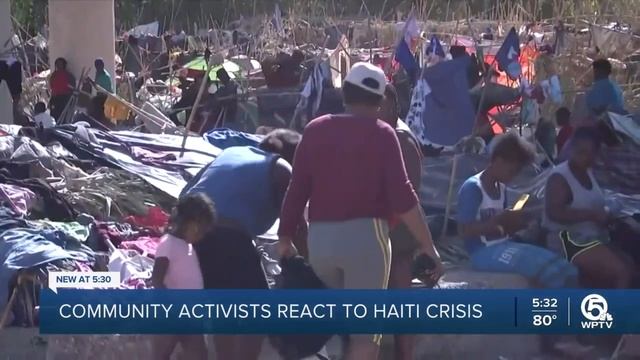Local community activists react to Haiti crisis смотреть онлайн