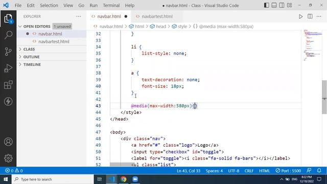 Navbar html css | Navigation bar html css | How to create responsive navbar using html css #html#cs