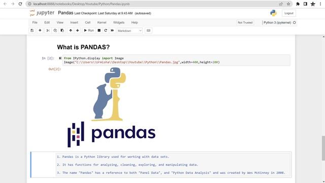 Learn PANDAS || What is Pandas and Why to use Pandas? || Pandas Library in Python