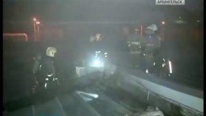 Пожар в ТЦ «Мега»