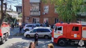 Пожар в Ростов-на-Дону.