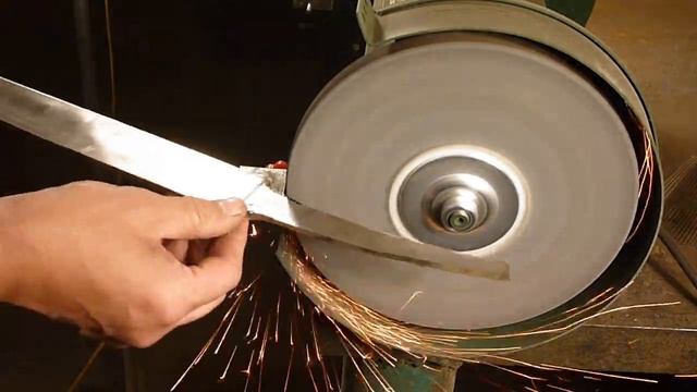 Как сделать дол на клинке болгаркой. Широкий дол. смотреть онлайн