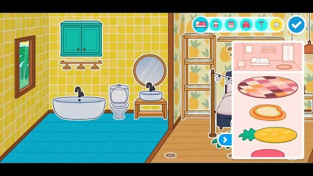 Красивое обустройство дома Toca Boca от Насти Лапатушки | Toca Life World