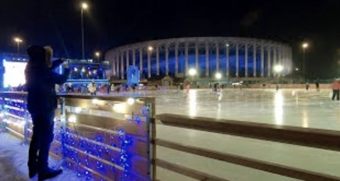 Спорт порт стадиона нижний новгород. Спорт порт Нижний Новгород каток. Каток на стадионе Нижний Новгород. Каток у стадиона Нижний Новгород 2023. Каток на стадионе Нижний Новгород 2022.