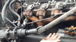 Урал 4320 Часть 7. Подготовка двигателя к снятию ГБЦ .