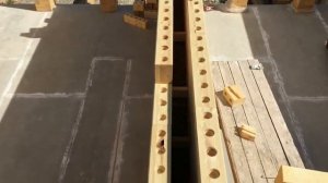 Строительство дома из деревянного лего - блока