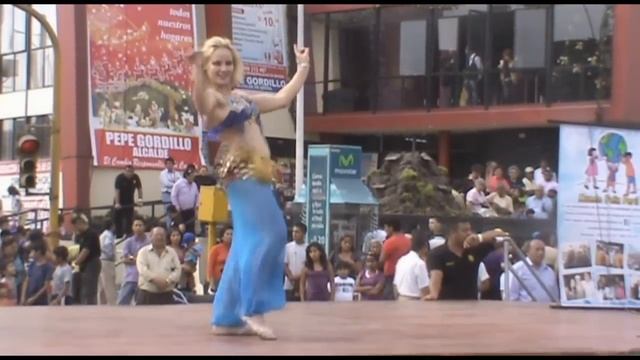 Восточный танец. Валентина Шевченко. Перу  2011