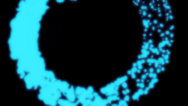 Голубые блестки Видео заставка смотреть онлайн