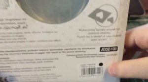 Фигурный дырокол круг 7,5 см