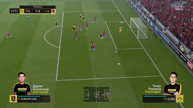 FIFA 19. SPL: UТ. Группа C. Тур 4. Т. Рахишов (Павлодар) - Д. Сактаганов (Қостанай) смотреть онлайн