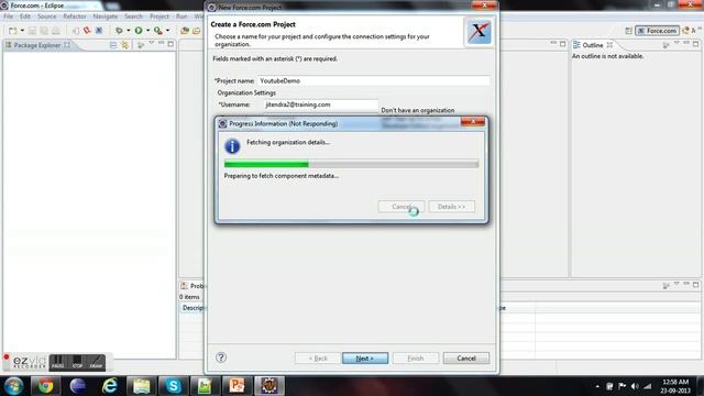 How to use GIT with Salesforce in Force.com IDE смотреть онлайн