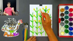 Рисуем и ИГРАЕМ с детьми - рисунки красками с РыбаКит