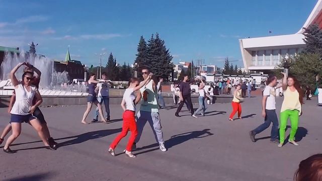 Kizomba Flashmob Omsk Summer 2014