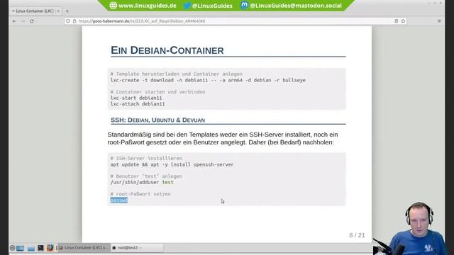 Linux Container (LXC) auf Raspberry Pi смотреть онлайн