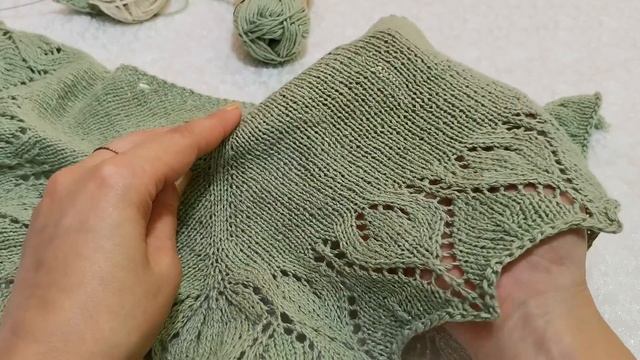 Обзор летней пряжи FIBRA NATURA GOOD EARTH. Хлопок/лён. Образцы. Готовое изделие. Разделяем пряжу.