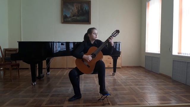 Александр Виницкий. Детская джазовая сюита "Карусель", ч I, IV. Исп. Анна Рыбалко. Беларусь. смотреть онлайн