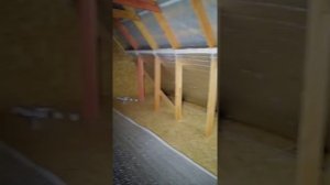 Утепление крыши по технологии Тепофол.